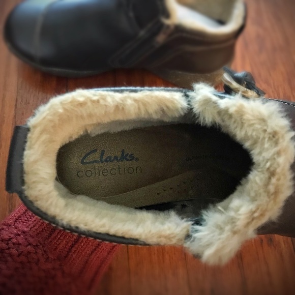 Clarks Collection Roseville Aster Leather Ankle Boots - Picture 7 of 7